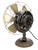 Circa 1898 12" GE "Football" Tag 6 Blade Pancake Desk Fan