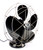Circa 1937 16" Robbins & Myers List No. 1704 Oscillating Desk Fan Circa 1937 16" Robbins & Myers List No. 1704 Oscillating Desk Fan