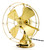 Circa 1911 8" All Brass Emerson Trojan Desk Fan