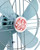 Circa 1949 GE 12" Standard Desk Fan #FM12S41 Gray Mist Incredible Original Example Circa 1949 GE 12" Standard Desk Fan #FM12S41 Gray Mist Incredible Original Example
