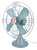 Circa 1949 GE 12" Standard Desk Fan #FM12S41 Gray Mist Incredible Original Example Circa 1949 GE 12" Standard Desk Fan #FM12S41 Gray Mist Incredible Original Example