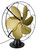 Circa 1929 Emerson 16" 6 Blade Oscillating Desk Fan Circa 1929 Emerson 16" 6 Blade Oscillating Desk Fan