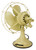 Circa 1935 12" R&M List 5224 Overlapping Blade Oscillating Desk Fan Ivory Circa 1935 12" R&M List 5224 Overlapping Blade Oscillating Desk Fan Ivory