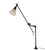 Early Articulating Desk Standard Table Lamp By O.C. White Restored