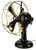 Circa 1910 MESCO 12" Ball Motor Desk Fan DC Restored