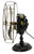Circa 1901 12" Restored Trunnion Mount GE Pancake Desk Fan