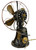Circa 1919 GE 3 Speed Coin Operated Fan Completely Serviced