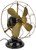 Restored Early Squat Base GE 12" BMY Big Motor Yoke Desk Fan 
