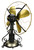 Lake Breeze Model "C" 16" Fan with Alcohol Burner Lake Breeze Model "C" 16" Fan with Alcohol Burner
