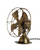 Circa 1911 Original Condition 8" Trojan All Brass Desk Fan Circa 1911 Original Condition 8" Trojan All Brass Desk Fan