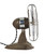 1940's 8" Original Jack Frost Stationary Desk Fan