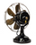 Circa 1911 GE "BMY" Big Motor Yoke 12" Brass Desk Fan All Original Wonderful History from the estate/private collection of Sam Morgan