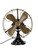 Circa 1913 Earliest Example 12" GE SMY (Small Motor Yoke) Trunnion Desk Fan All Original Survivor