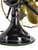 Circa 1915 12" 6 Blade Westinghouse Brass Blade/Cage Non-Oscillating Desk Fan Restored
