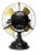 Circa 1907 12" Trunnion Mount GE Pancake Desk Fan