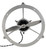 Restored Circa 1930's Hartzell Propeller Co. Exhaust Fan Art Deco 