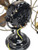 Pair Original Circa 1907 12" GE Pancake Trunnion Mount Desk Fan Separated by 75 Serial Numbers