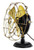 Circa 1899 12" GE Pancake Brass Fan RARE 125 Cycles 104 Volt Restored Circa 1899 12" GE Pancake Brass Fan RARE 125 Cycles 104 Volt Restored