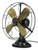 Circa 1922 12" GE Stationary Brass Blade Desk Fan All Original Example AUU Circa 1922 12" GE Stationary Brass Blade Desk Fan All Original Example AUU