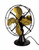 Circa 1920 Restored 12" Emerson Type 26646 Desk Fan