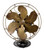 Original Circa 1911 12" Emerson 14666 6 Blade Desk Fan Original Circa 1911 12" Emerson 14666 6 Blade Desk Fan