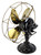 Circa 1912 16" Emerson Type 16648 Lever  Oscillating Desk Fan Circa 1912 16" Emerson Type 16648 Lever  Oscillating Desk Fan