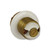 Porcelain Brass Screw in Plug H.T.P. Co. With Knurled Bushing