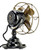 Circa 1914 Emerson Type 19644 8" Desk Fan All Original Wonderful  History from the estate/private collection of Sam Morgan