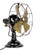 Circa 1911 12" Sprague Ball Motor DC Oscillating Desk Fan All Original