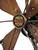 Circa 1930's All Original 8" Zephyr Orbital Oscillating Desk Fan