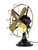 Circa 1915 Western Electric 30 V DC 12" Oscillating Desk Fan  Original