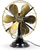 Circa 1915 12" Diehl "Transitional" Oscillating 6 Blade Desk Fan Original