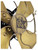 Circa 1915 6" R&M List No. 2800  Brass Blade Cage Desk Fan AC/DC All Original
