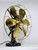 Rare 1912 16" 6 Blade Westinghouse "Tank" Motor Desk Fan Restored