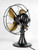 Circa 1929 Emerson 12" Type 29646   Brass Blade Oscillating Desk Fan Original Finish