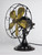Circa 1916 R&M Robbins Myers Model 2610 9" 5 Brass Blade Desk Fan