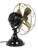 Circa 1911 12" GE Big Motor Yoke BMY Brass Blade Desk/Wall Mount Fan Restored