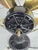 Circa 1900 12" Westinghouse Tesla Ornate Base Fan Cast Tag Original Finish