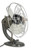 Circa 1937 Art Deco/Modernist 10" Gilbert "Swan" Oscillating Desk Fan All Original