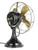 Circa 1911 12" Restored GE Big Motor Yoke BMY Brass Blade Desk/Wall Mount Fan
