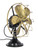 Circa 1914 Original 12" 6 Blade Westinghouse Stamped Steel Electric Desk Fan Oscillator