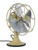 Circa 1933 8" GE Quiet Blade Oscillating Desk Fan Original Rare Ivory Color