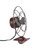 Circa 1935 8" Marshall Hindsley Frisbie Modernist Design Airplane Desk Fan