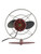Circa 1935 8" Marshall Hindsley Frisbie Modernist Design Airplane Desk Fan