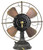 Circa 1902 16" GE Pancake Desk Fan Original Fully Ribbed Stick Mount