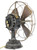 Circa 1902 16" GE Pancake Desk Fan Original Fully Ribbed Stick Mount