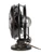 Circa 1934 All Original 10" Silver Swan Art Deco  Oscillating Desk Fan
