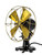 Circa 1910 8" Peerless Tab Base AC Stationary Desk Fan Beautifully Original Condition