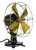 Circa 1910 8" Peerless Tab Base AC Stationary Desk Fan Beautifully Original Condition