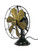Circa 1919 6 Blade 12" GE 3 Star Oscillating Desk Fan w/original Perfumizer attachment